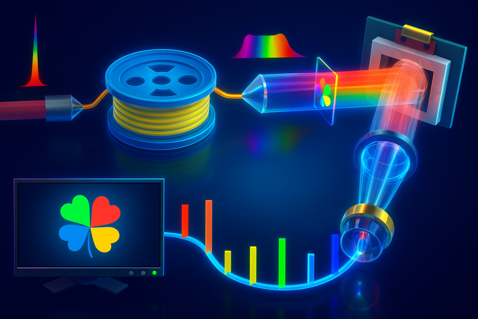 时空复用单像素高光谱成像